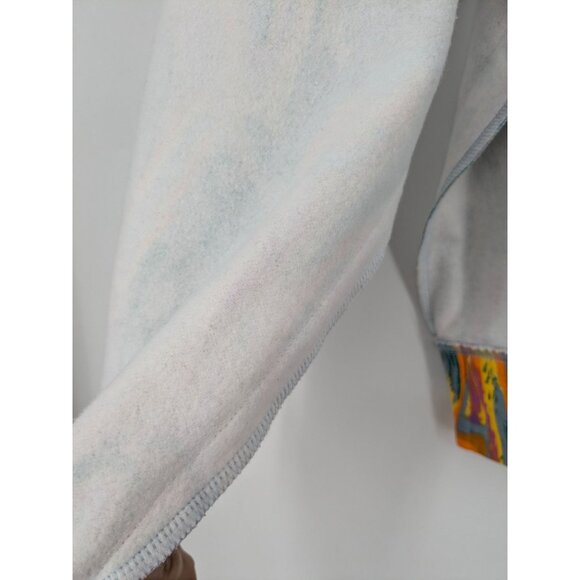 BP Hoodie Unisex Size M Pullover Swirl Marble Abstract Streetwear Athleisure 90s - Picture 4 of 11